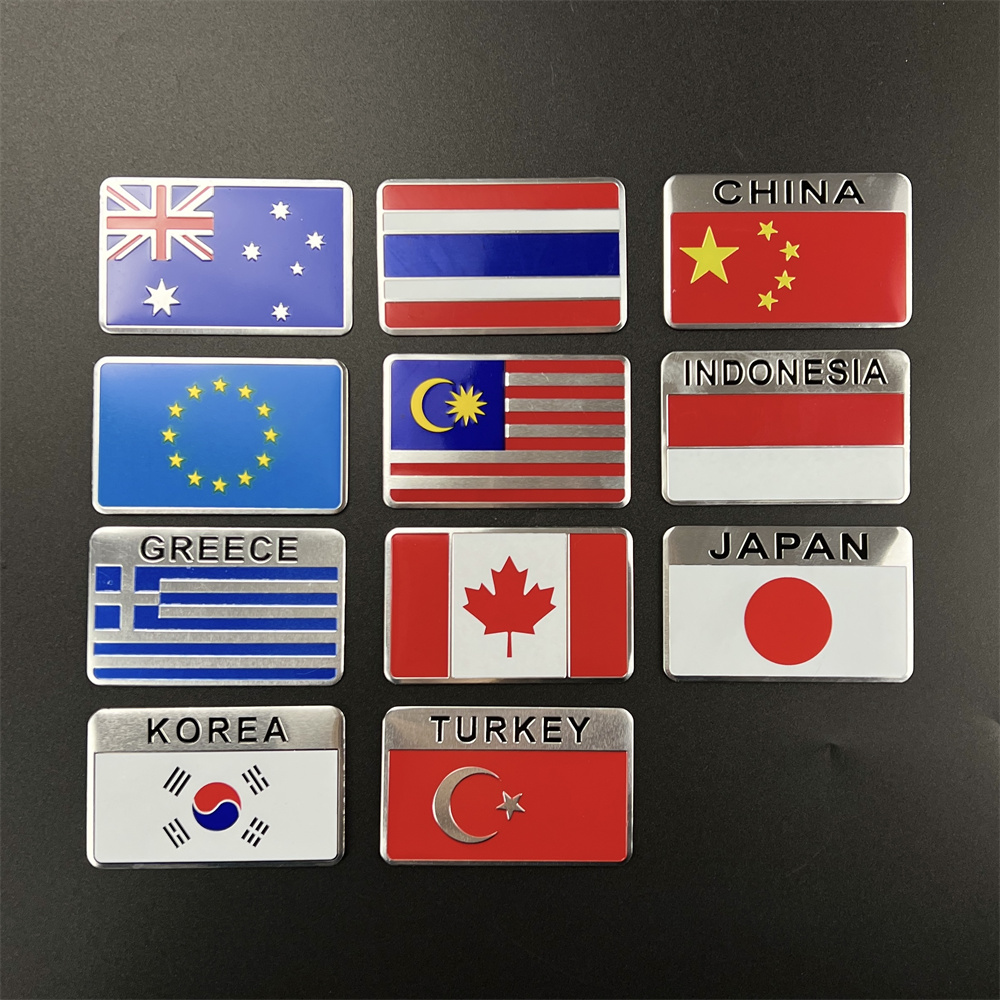 Car Accessories Uae - Nhôm Miếng Dán Quốc Kỳ Mỹ