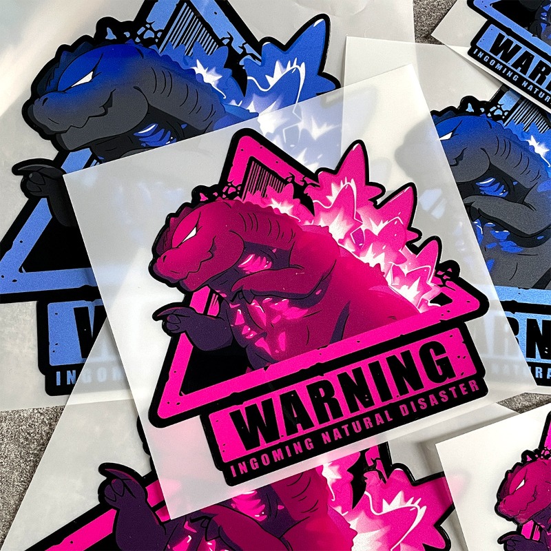 Car Accessories Sticker - Hot Selling Car Stickers Monsters Godzilla