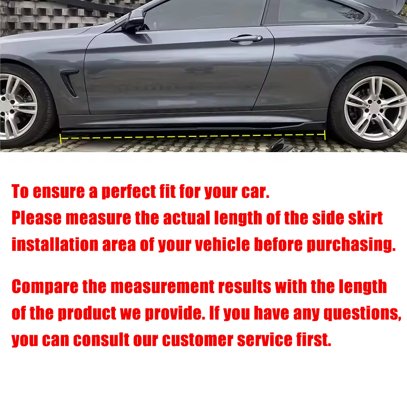 2.18m Sectional Side Skirt Ext - đánh giá và giá Car Accessories Xiaomi