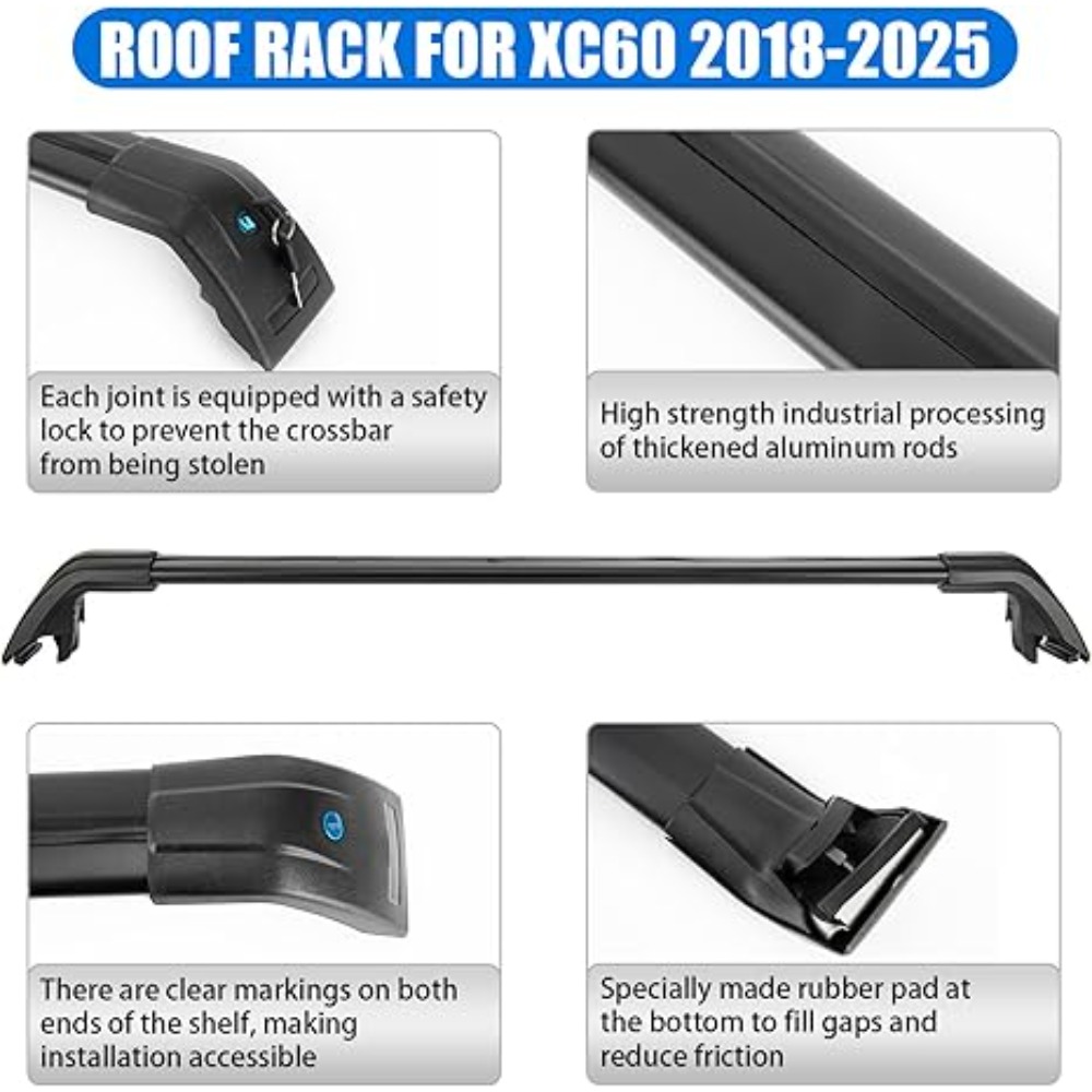 Car Roof Racks Aluminum Luggag - đánh giá và giá Car Roof Rack Cross Bar