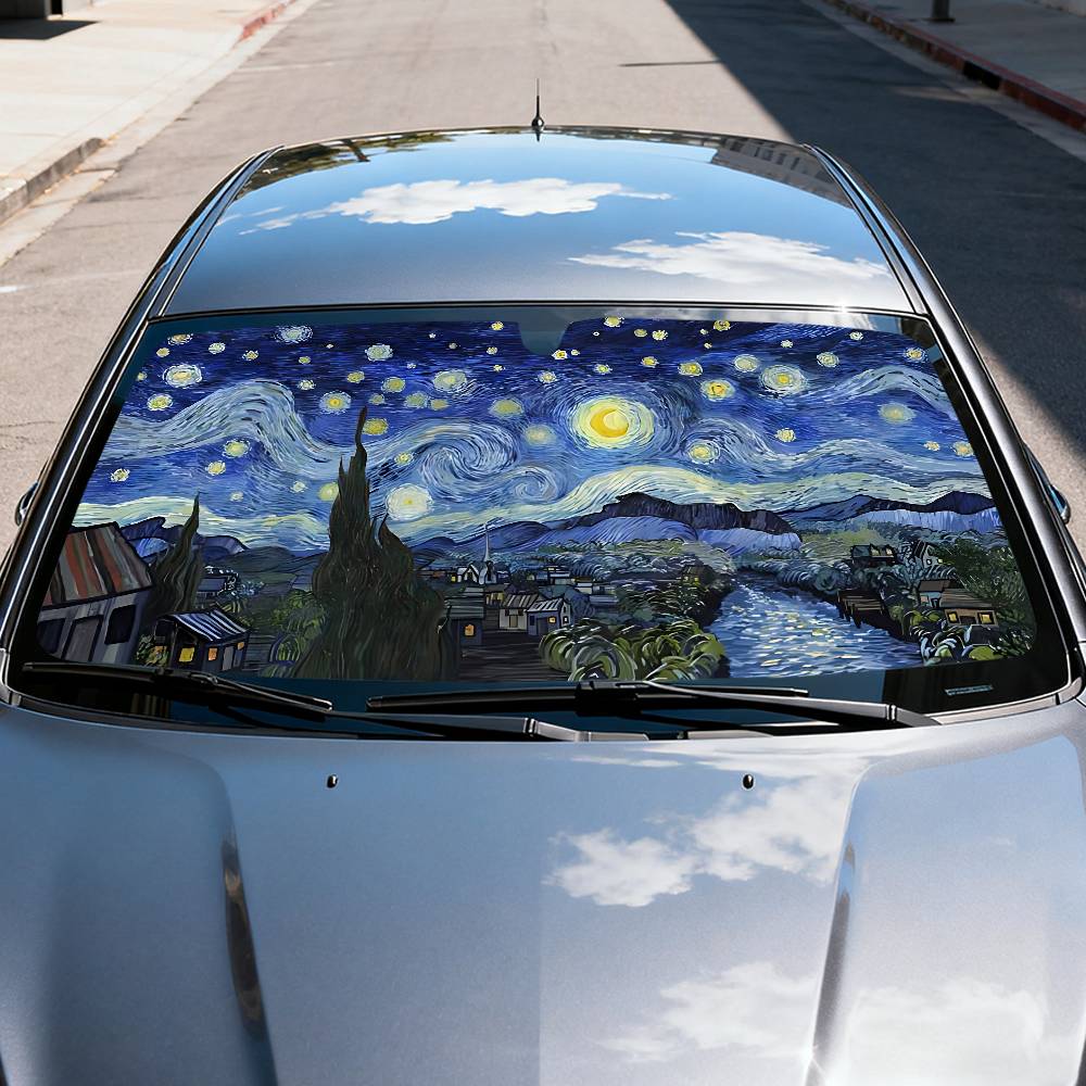 Starry Night V-Van G-Gogh Car  - đánh giá và giá Car Accessories Outside