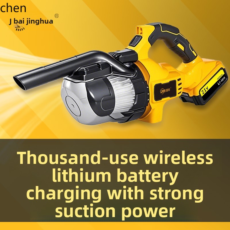 HTT wireless charging portable - đánh giá và giá Car Vacuum Cleaner