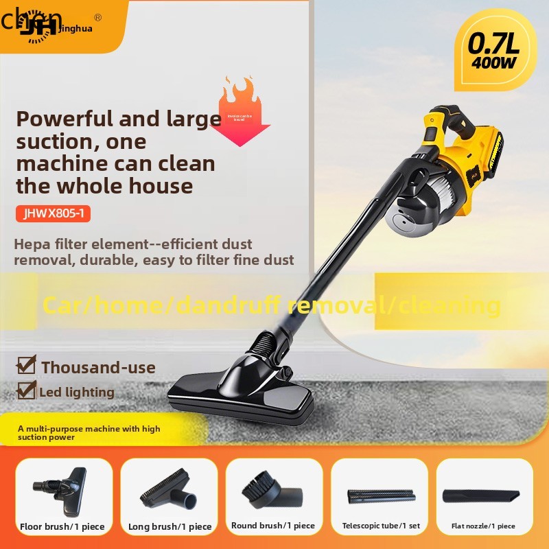 HTT wireless charging portable - đánh giá và giá Car Vacuum Cleaner
