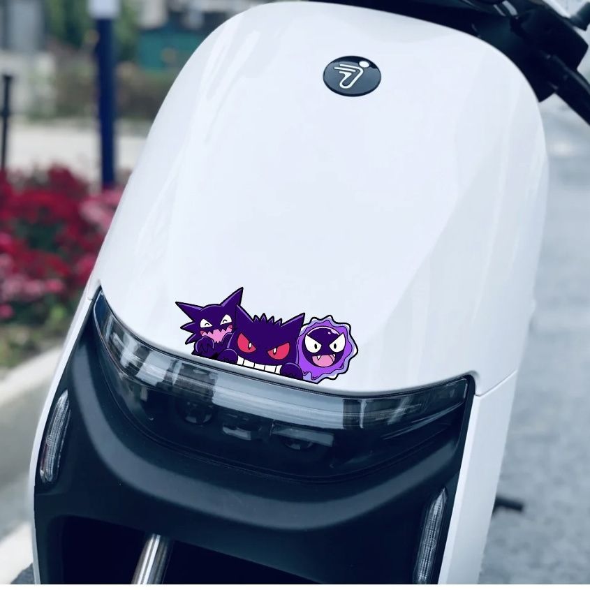 Cute Pokemon Gengar Anime Car  - đánh giá và giá Car Accessories Outside