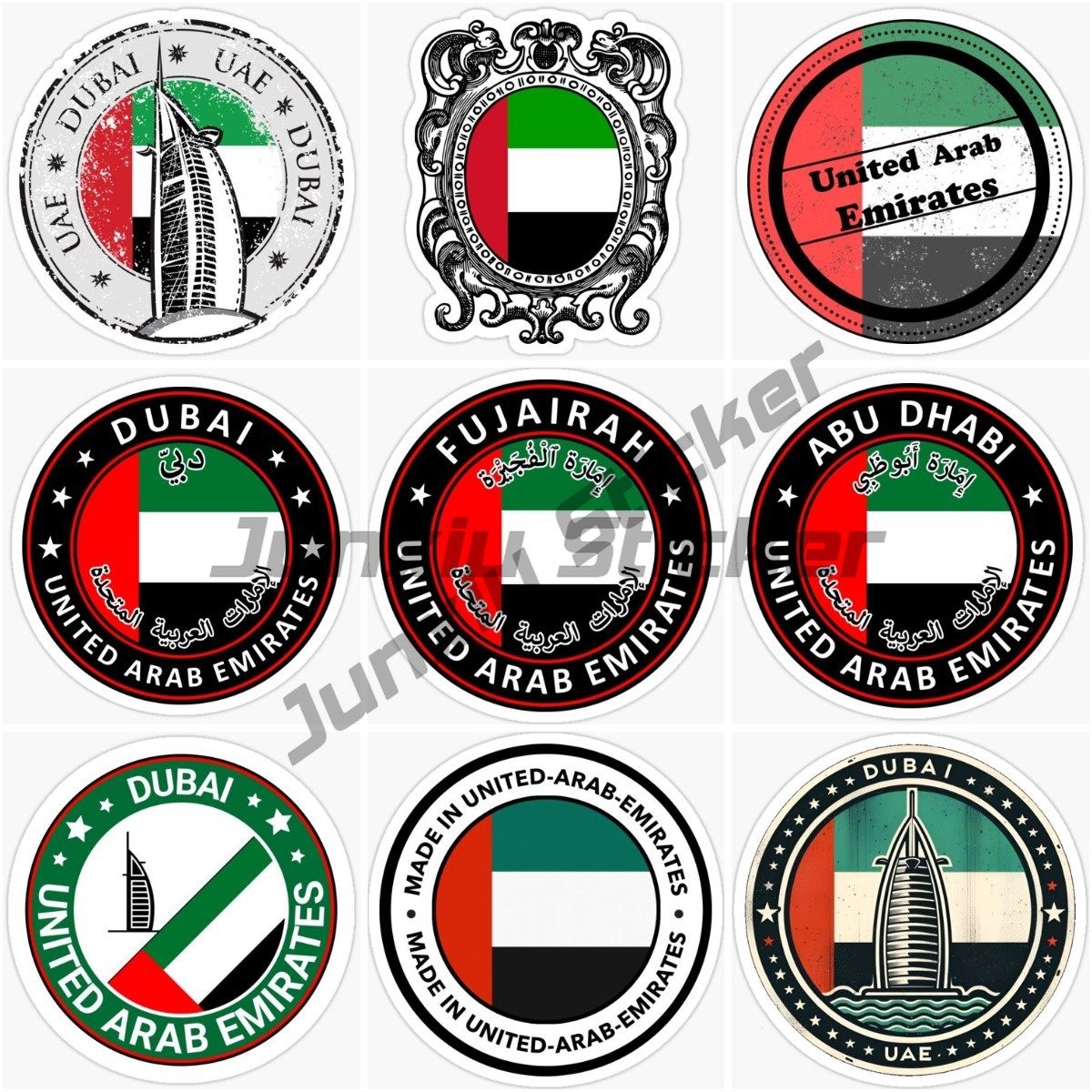 UAE Dubai Circular National Fl - đánh giá và giá Car Accessories Uae
