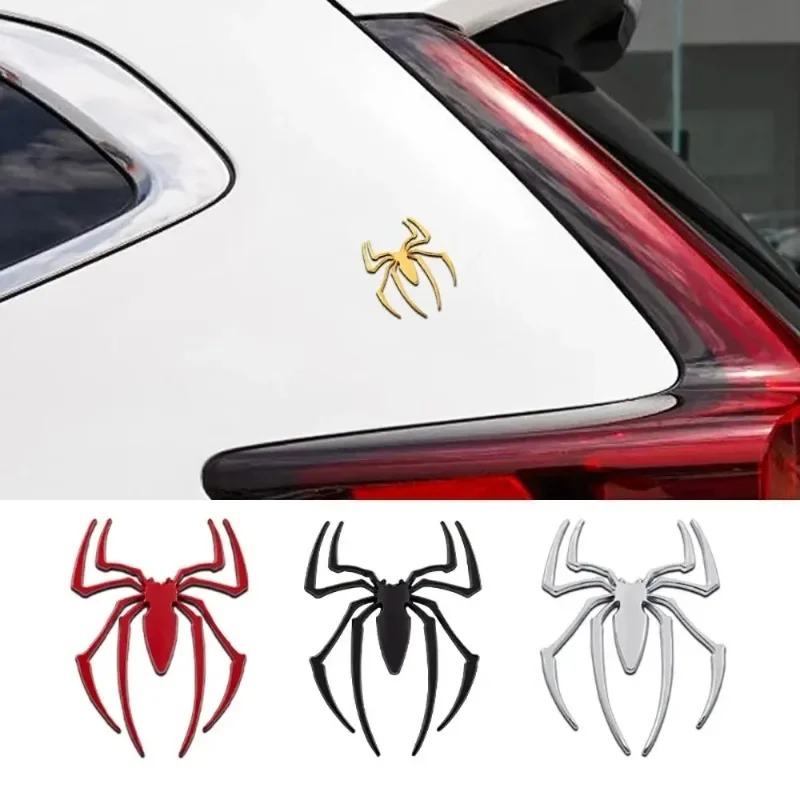 3D metal car stickers, spider  - đánh giá và giá Car Accessories Sticker