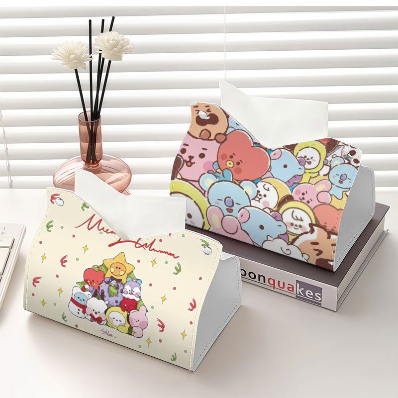 bt21 idol-related paper towel  - đánh giá và giá Car Accessories Toy