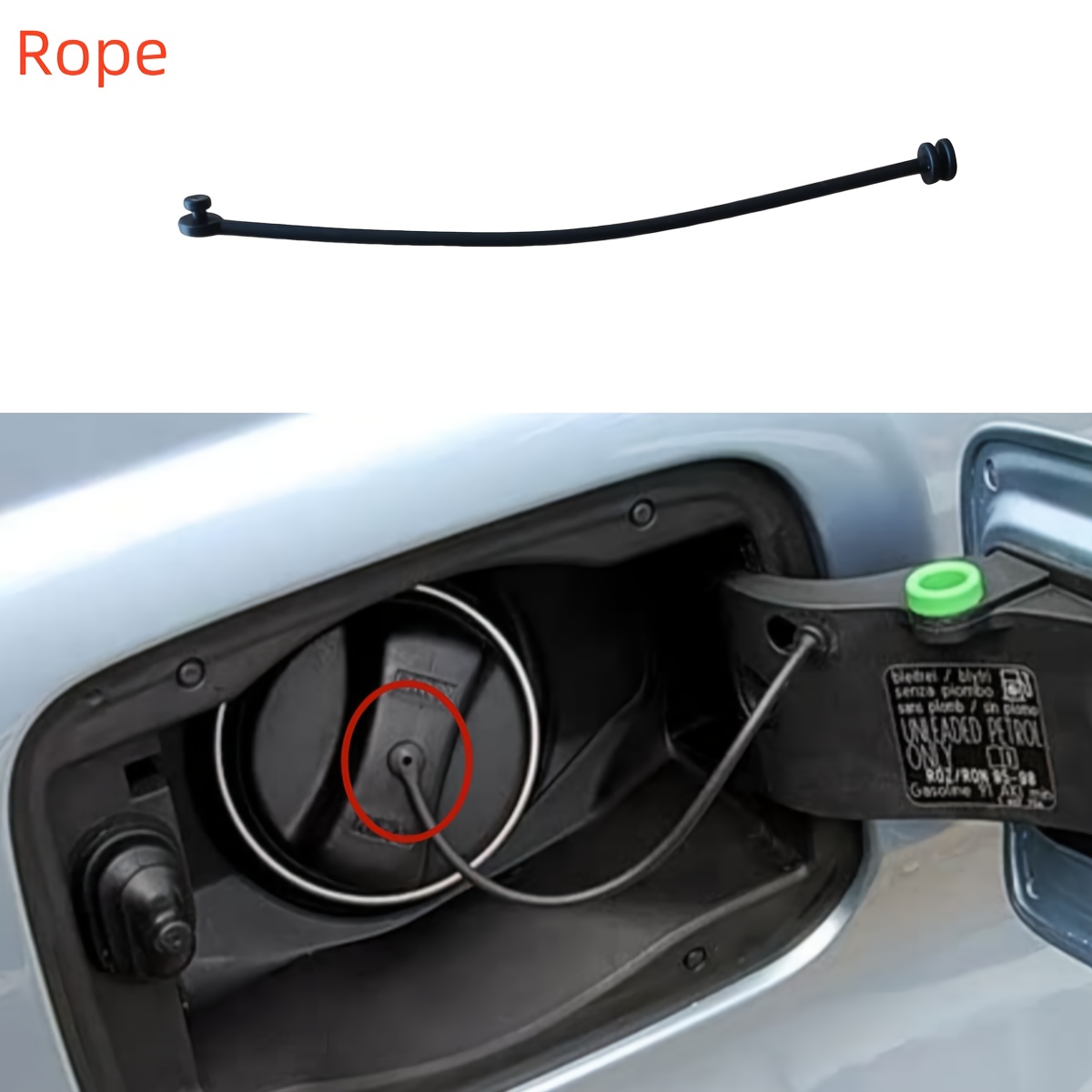 1pc Car Fuel Tank Cap Cable An - đánh giá và giá Car Accessories Brand