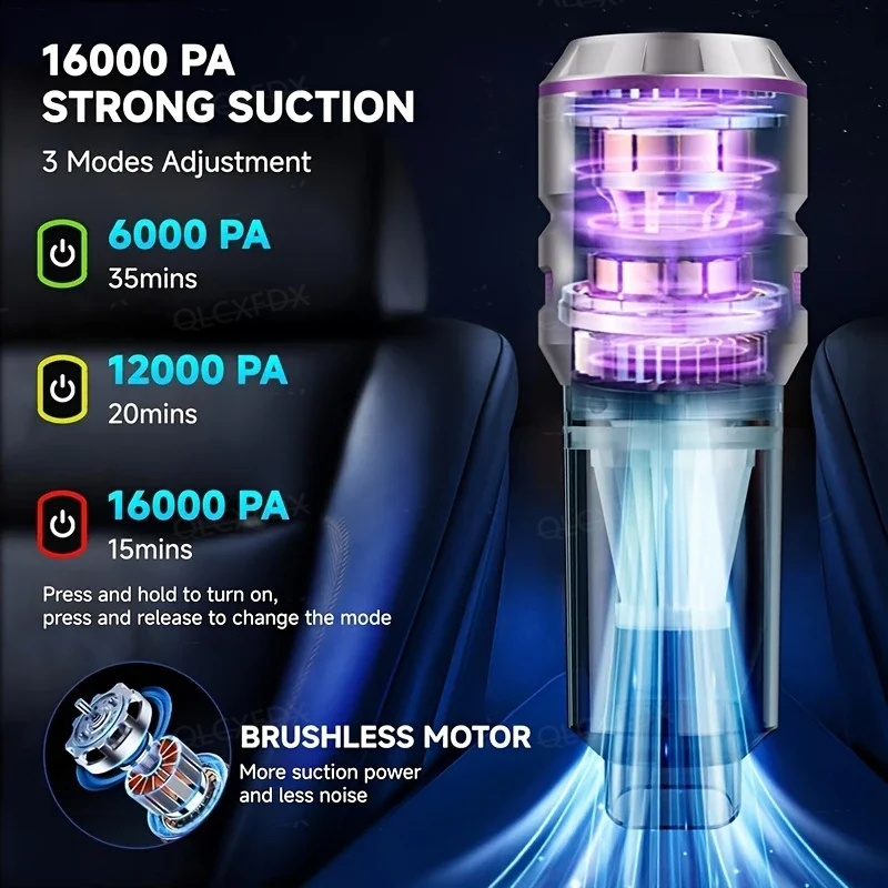 Car Vacuum Cleaner High Power  - đánh giá và giá Car Vacuum Cleaner