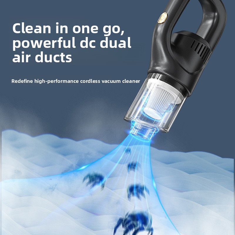 YJQ wireless charging vacuum c - đánh giá và giá Car Vacuum Cleaner