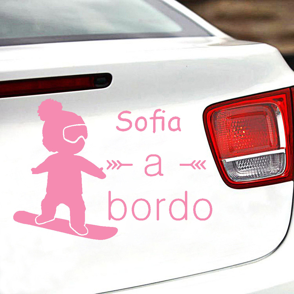 1pc Vinyl baby a bordo colorfu - đánh giá và giá Car Accessories Sticker