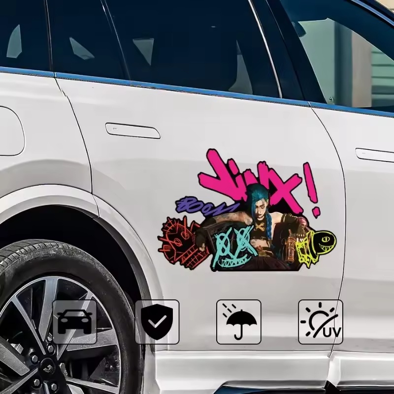 Arcane Jinx Graffiti Reflectiv - đánh giá và giá Car Accessories Sticker