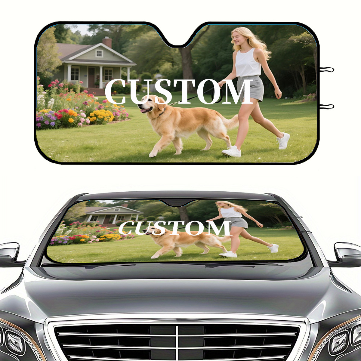 1pc Personalize Foldable Car S - đánh giá và giá Car Accessories Outside
