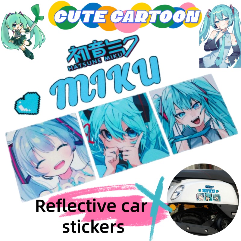 2026 New Creative Hatsune Miku - đánh giá và giá Car Accessories Sticker