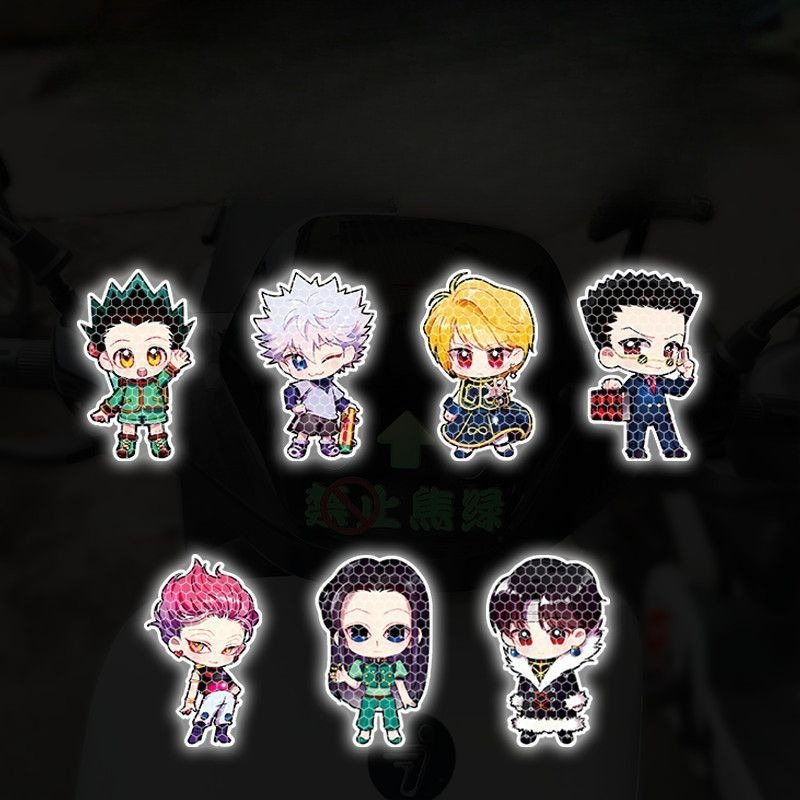 Anime Full-Time Hunter Strong  - đánh giá và giá Car Accessories Sticker