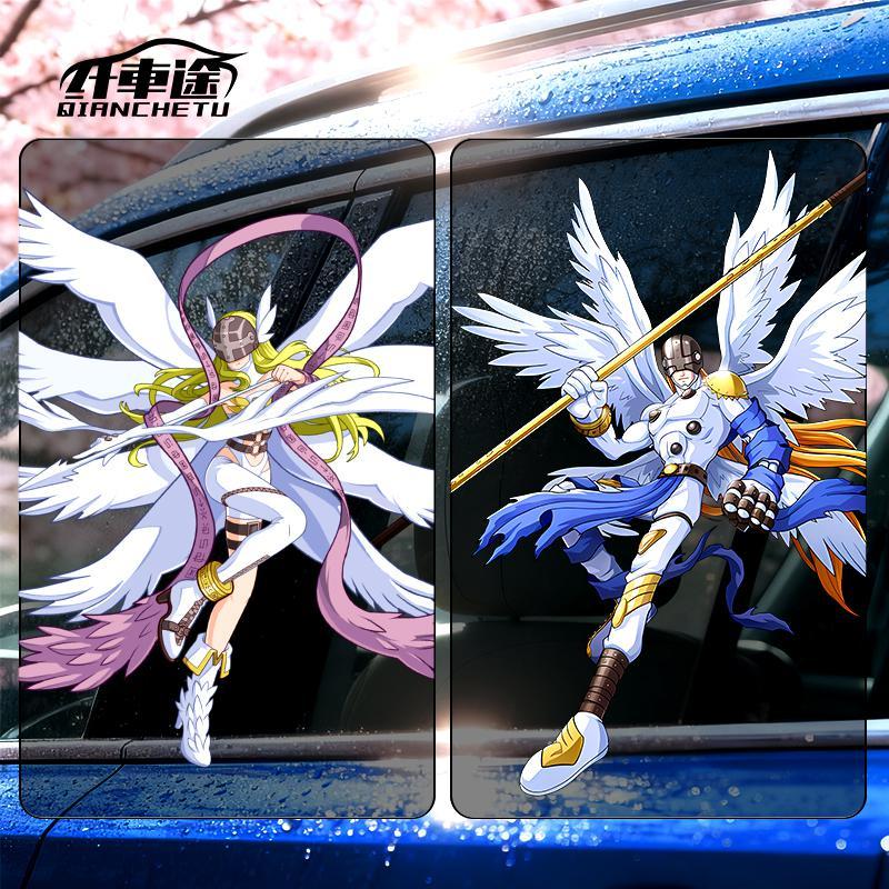 Digimon Car Sticker Cute Fashi - đánh giá và giá Car Accessories Sticker