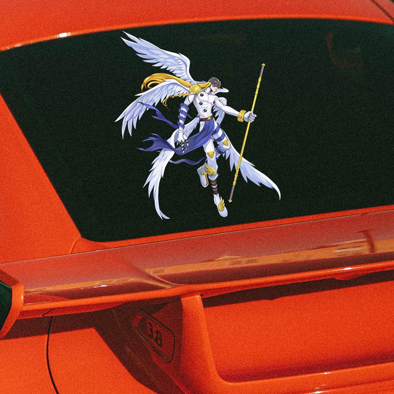 Digimon Car Sticker Cute Fashi - đánh giá và giá Car Accessories Sticker