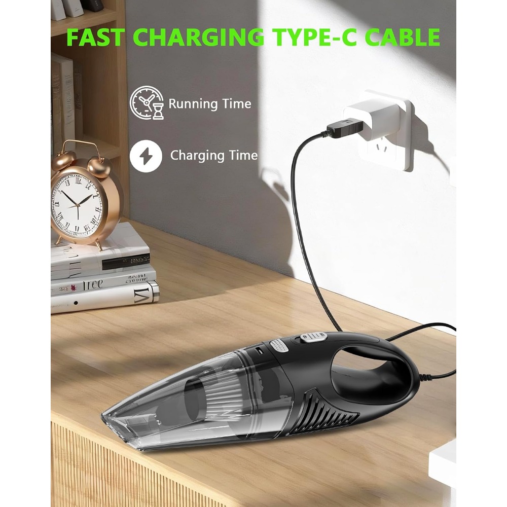 Cordless Handheld Vacuum Clean - đánh giá và giá Car Vacuum Cleaner