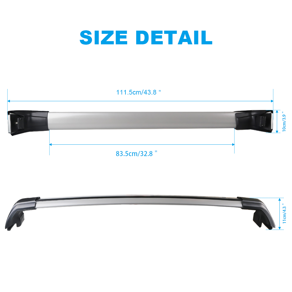 2Pcs Car Roof Rack for Volvo X - đánh giá và giá Car Roof Rack Cross Bar
