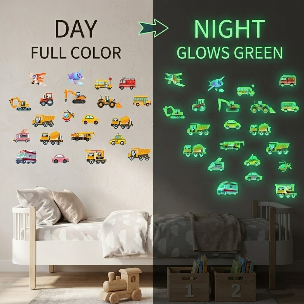 Luminous Car Wall Sticker 21Pc - đánh giá và giá Car Accessories Outside
