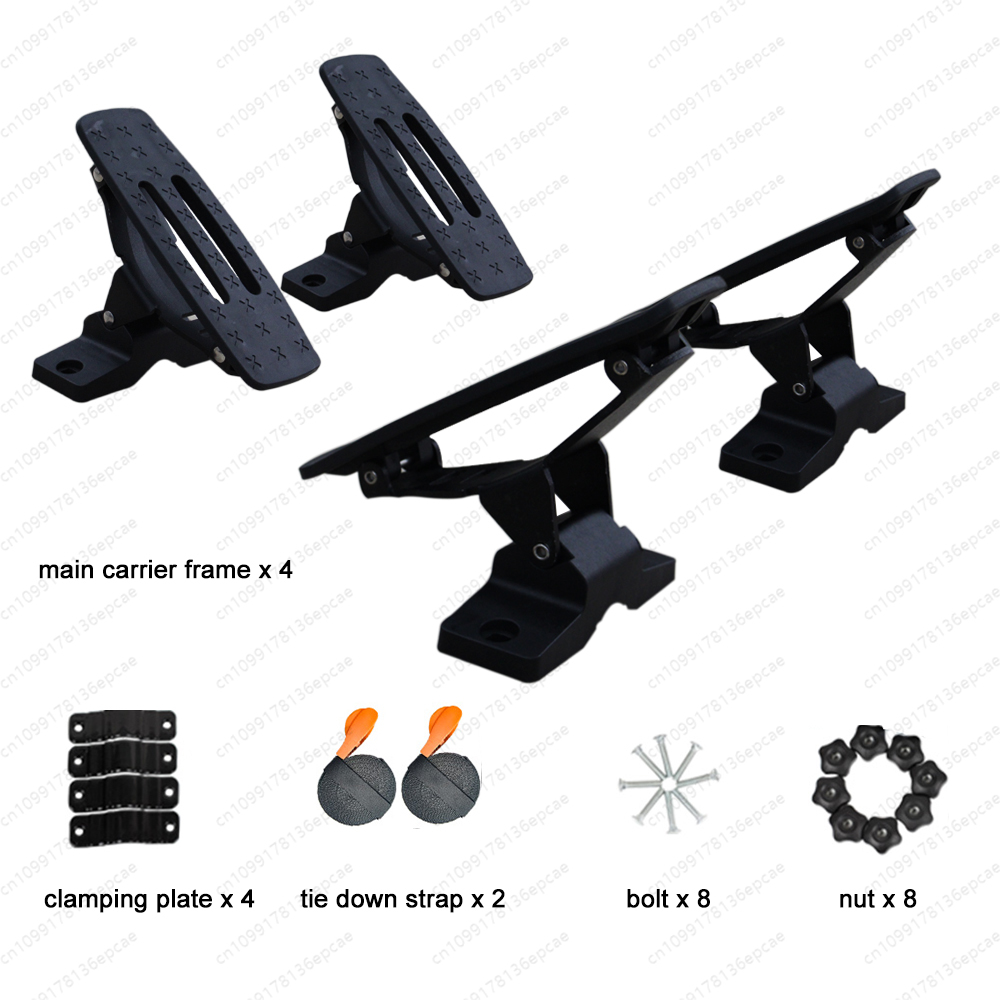Universal Kayak Saddle Canoe R - đánh giá và giá Car Roof Rack Cross Bar