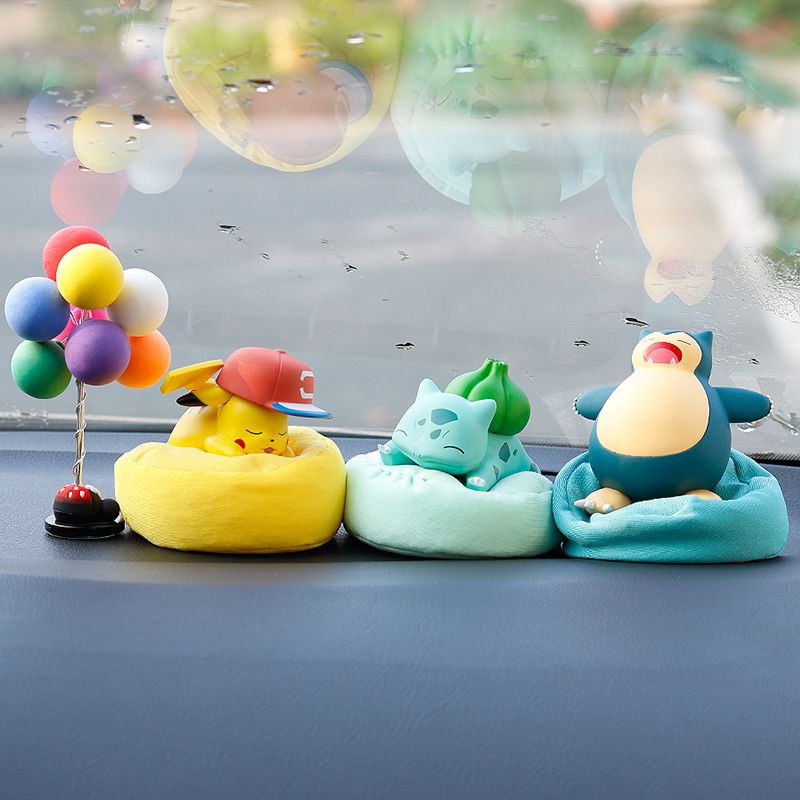 Pokémon Sleeping Pose Series T - đánh giá và giá Car Accessories Toy