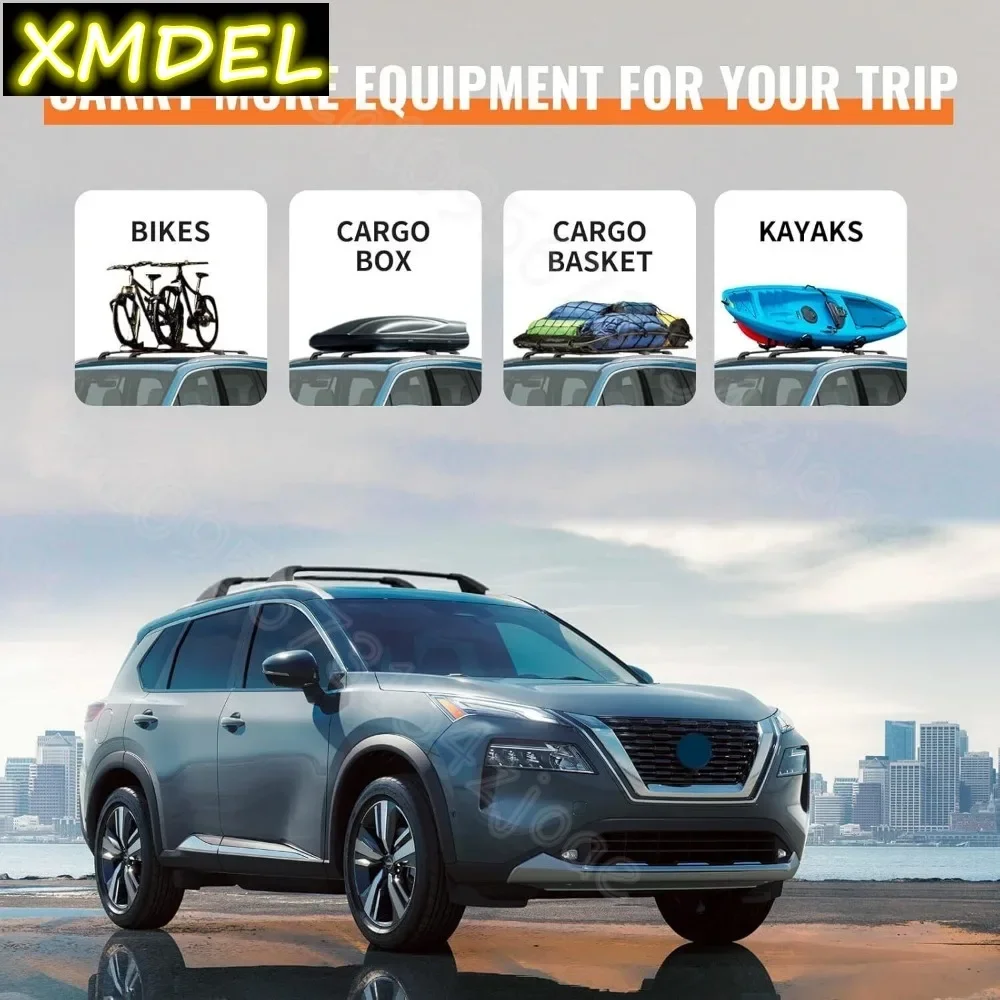 For Nissan Rogue SV SL Platinu - đánh giá và giá Car Roof Rack Cross Bar