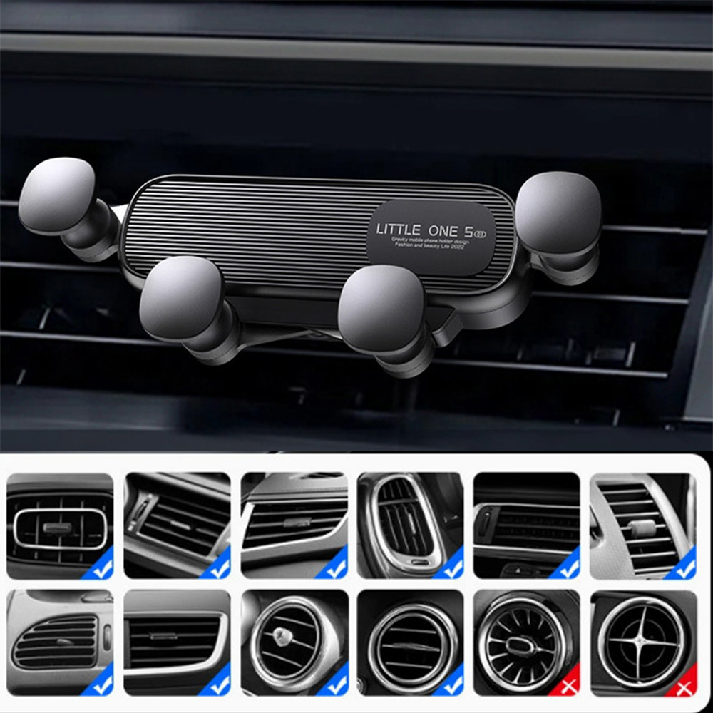 Gravity Car Phone Holder Air V - đánh giá và giá Car Accessories Xiaomi