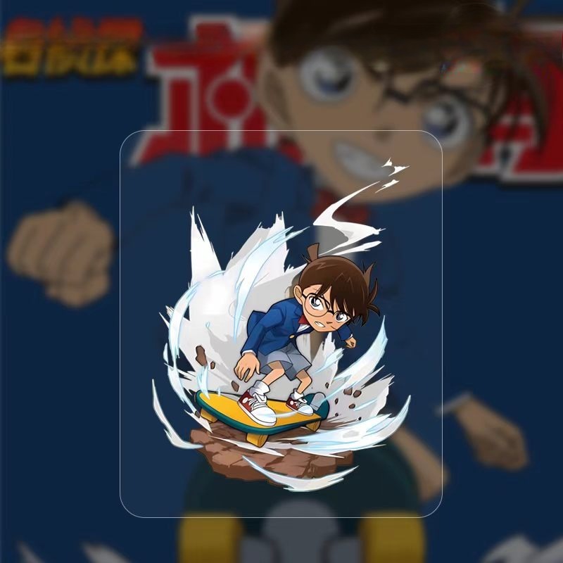 Detective Conan Cartoon Skateb - đánh giá và giá Car Accessories Sticker