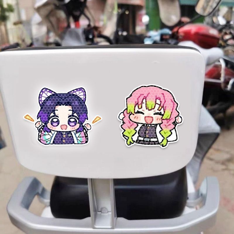 Demon Slayer cartoon personali - đánh giá và giá Car Accessories Sticker