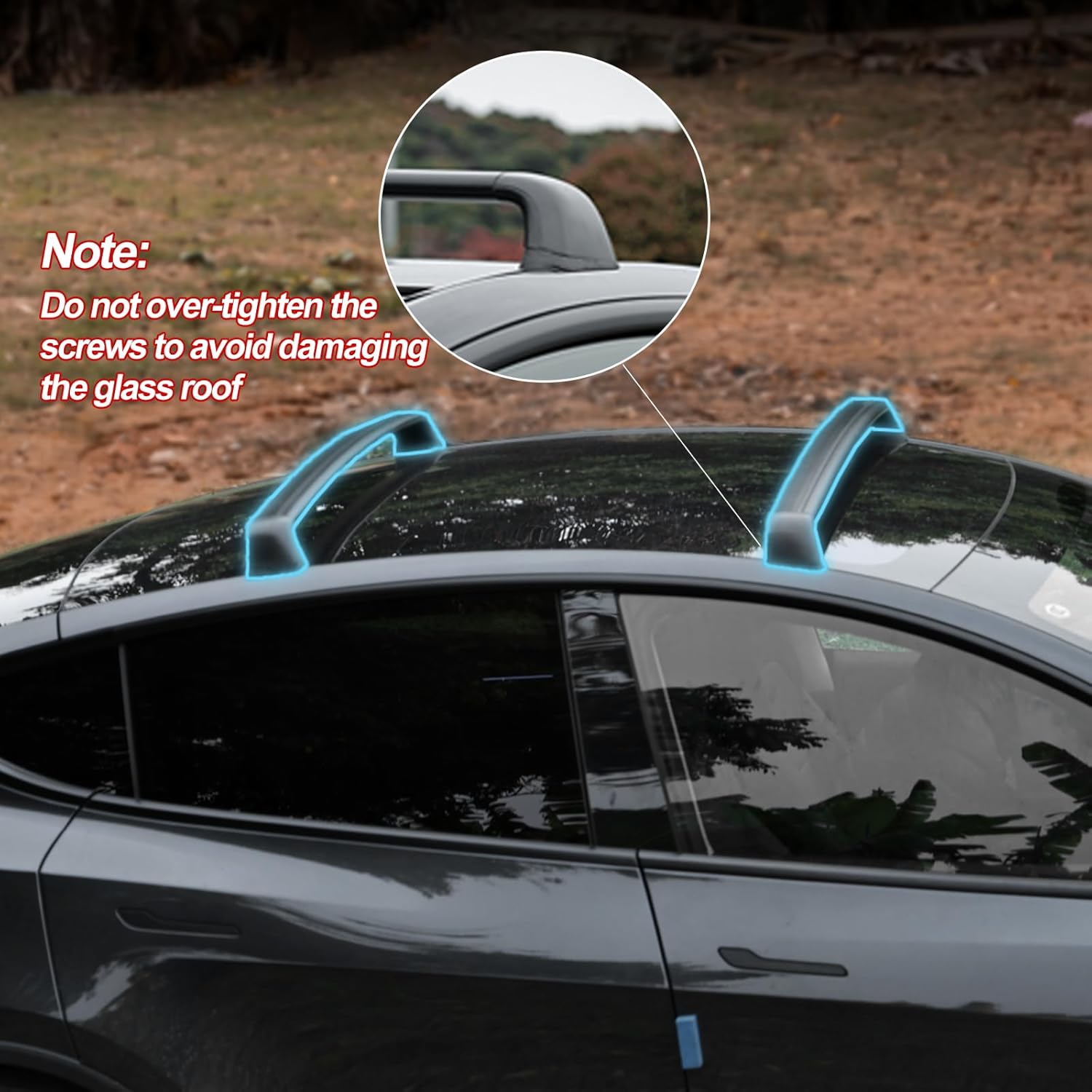 For Tesla Model Y Juniper Roof - đánh giá và giá Car Roof Rack Cross Bar